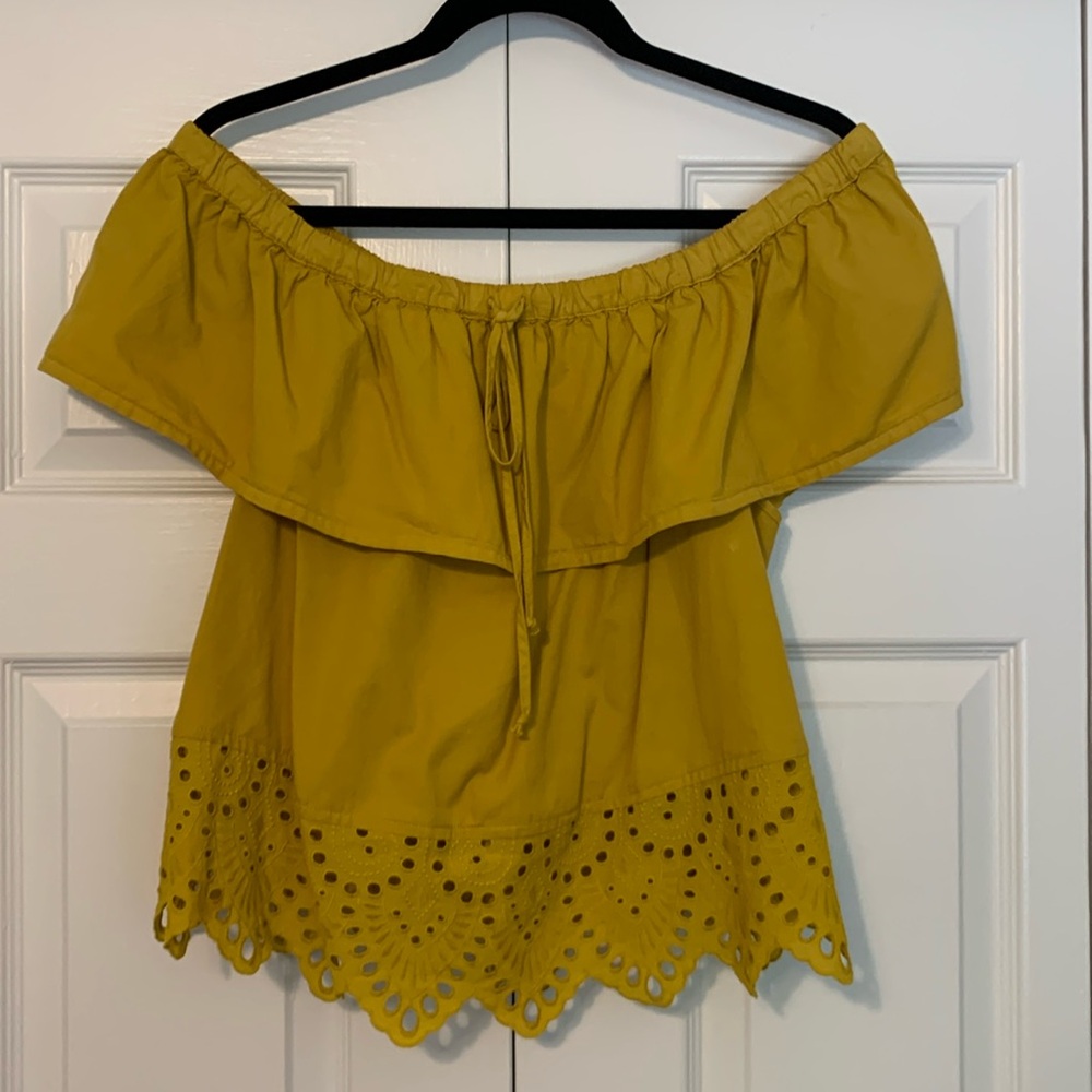 Madewell off the shoulder top